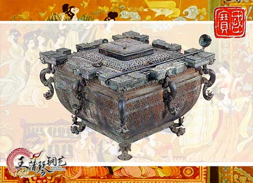 鑒缶，曾侯乙銅鑒缶，我國(guó)最早的“冰箱”