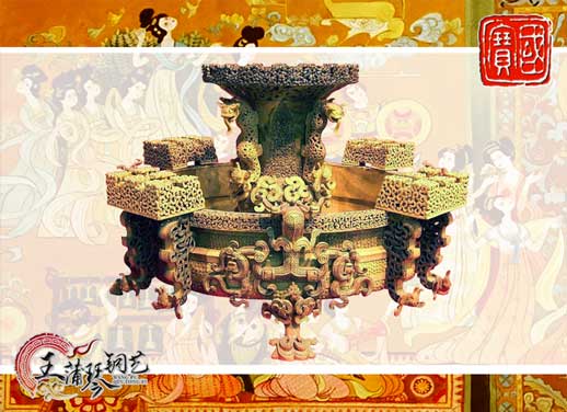 銅尊盤(pán)，曾侯乙尊盤(pán)，國(guó)寶級(jí)文物之一